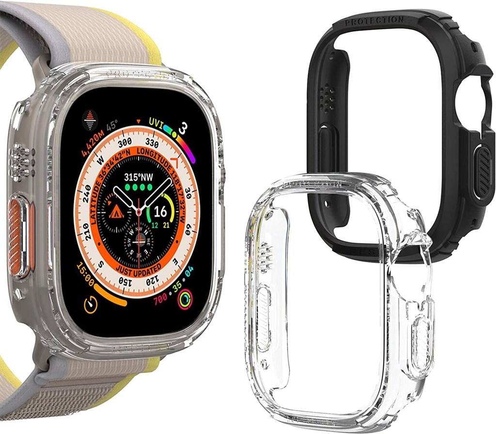 エッジの保護』 Apple Apple Watch Ultra GPS+Cellularモデル 49mm 