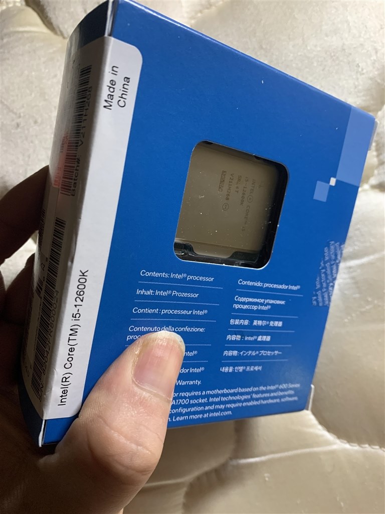 久しぶりのCPU交換、ファンは付属しますか？』 インテル Core i5 12600K BOX のクチコミ掲示板 - 価格.com