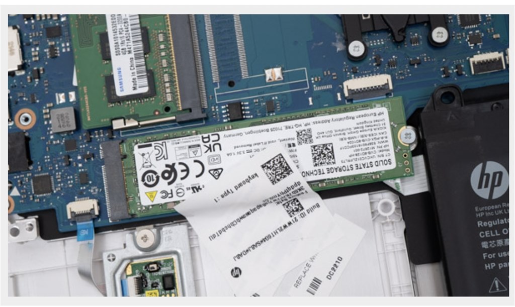 PCIeのSSDへ換装出来ますか』 HP HP 14s-fq0000 価格.com限定 AMD ...