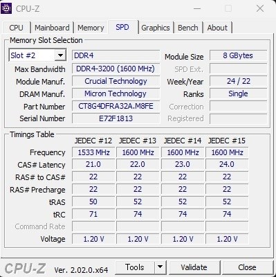 CFD CFD Selection W4U3200CM-8GR [DDR4 PC4-25600 8GB 2枚組]の