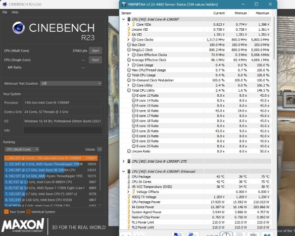 使用時間短い 不具合無 intel core i9 13900KF SRMBJ 使用時間短い 不具合無 intel core i9 13900KF SRMBJ PCパーツ