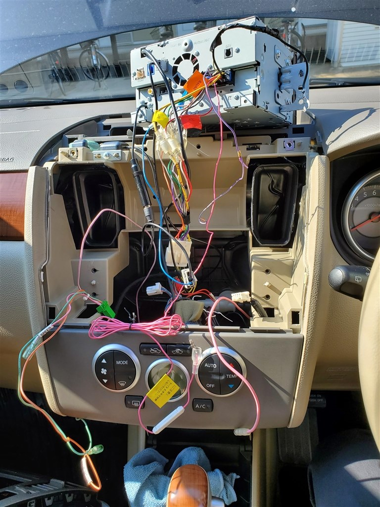 車速パルスが検出されません』 ケンウッド 彩速ナビ MDV-L404 の