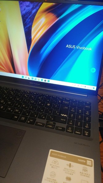ASUS Vivobook 16X X1603ZA Core i7 12700H・16GBメモリ・512GB SSD