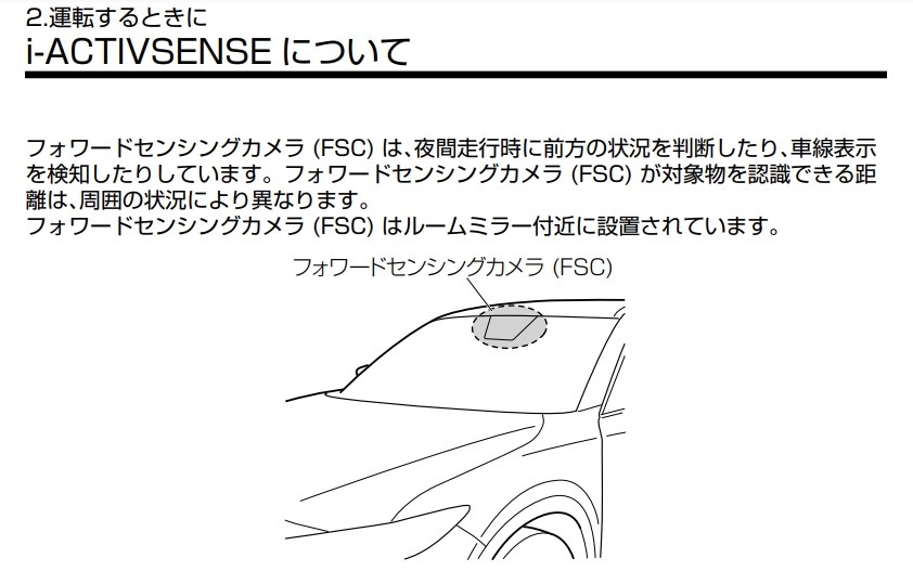 カメラの視界が悪いためシステムを停止しています。』 マツダ CX-8 の
