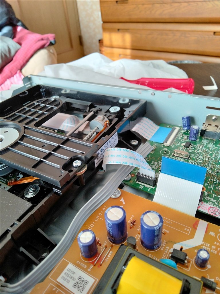 トレイが出てこなくなったが、自分で修理で復活。NICE！』 東芝