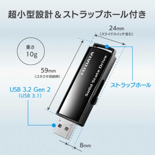 外付けHDDのバックアップ用として』 バッファロー SSD-SCT2.0U3BA/N 