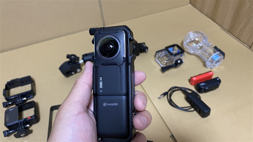 スノーボードでの使用』 Insta360 Insta360 ONE RS ツイン版 の