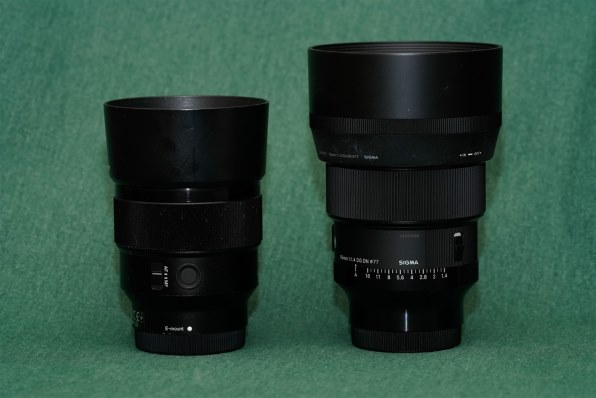 SONY FE 85mm F1.8 SEL85F18と比較して』 シグマ 85mm F1.4 DG SONY FE 85mm F1.8 SEL85F18と比較して』 シグマ 85mm F1.4 DG
