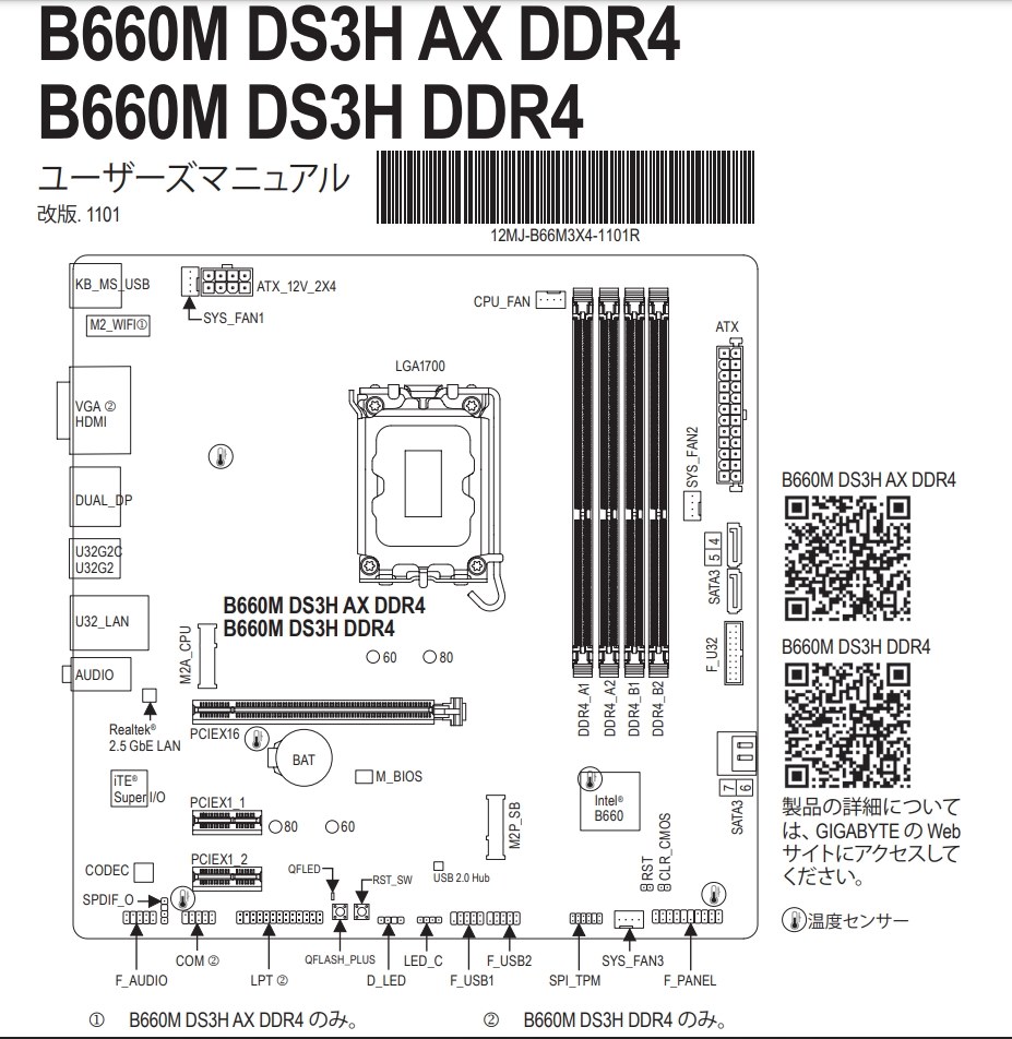 おまとめページ♡10点P8K2（4/19までお取り置き可能です♡） 起動時にファンが一度止まる』 GIGABYTE B660M DS3H DDR4 (B660