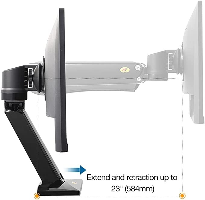 モニターアーム』 LGエレクトロニクス 40WP95C-W [39.7インチ] の