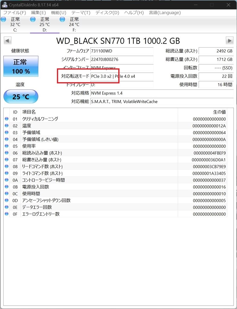 転送速度が違うのは何故？』 ASUS ROG STRIX Z490-F GAMING の