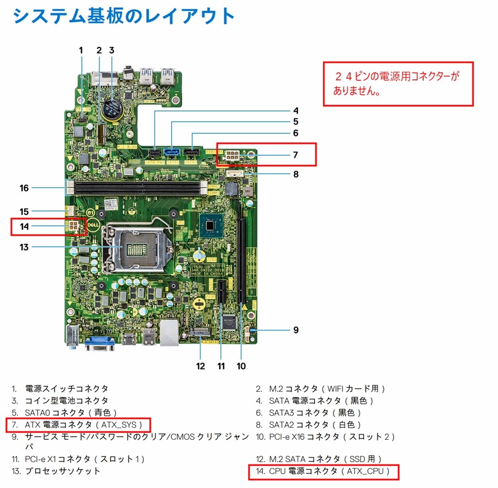 Vostro 3470/i5-8400/16GB/512GB/DVD/1TBにPX-W3PEで起動せず』 Dell