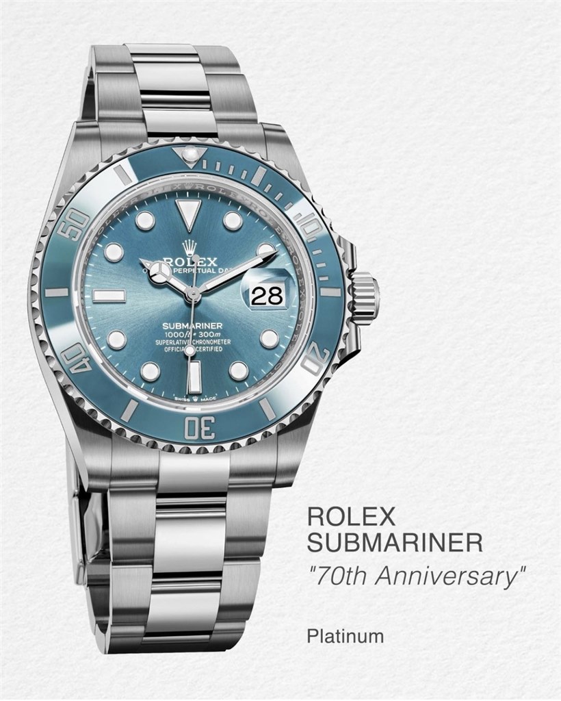 Oyster Perpetual Submariner サブマリーナー正史 70周年記念モデル』 ロレックス サブマリーナーデイト 126610LN