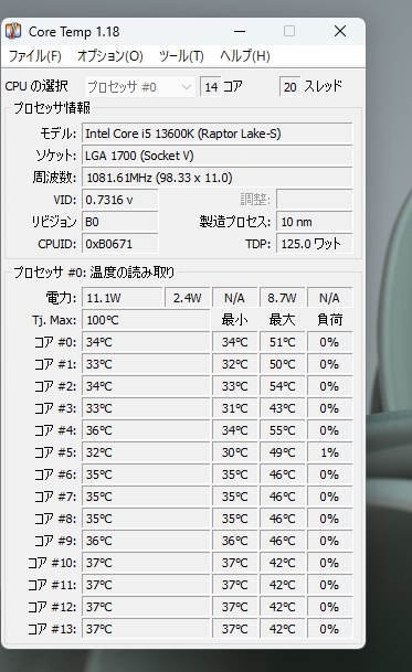 i5 12400Fから交換したらゲームがカクツクようになった