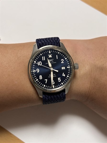 NATOベルト』 IWC パイロット・ウォッチ・マーク XX IW328203 の NATOベルト』 IWC パイロット・ウォッチ・マーク XX IW328203 の