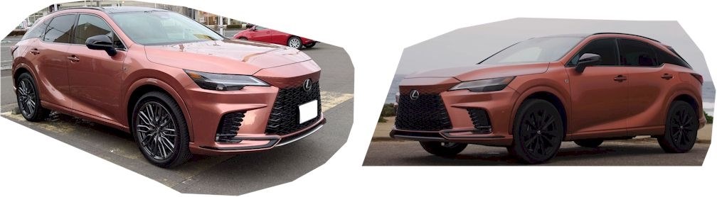 グラファイトブラック引き取り可 新車 納車前取り外し RX500H 前後バンパー グラファイトブラック引き取り可 新車 納車前取り外し RX500H