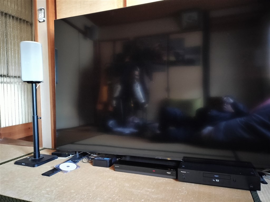 奥行47センチ以上のテレビ台が無い』 SONY BRAVIA XRJ-85X90K