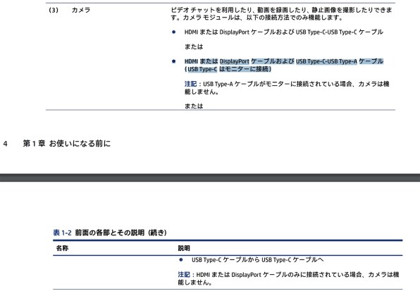 HP HP M24 Webcam ディスプレイ 価格.com限定モデル [23.8インチ