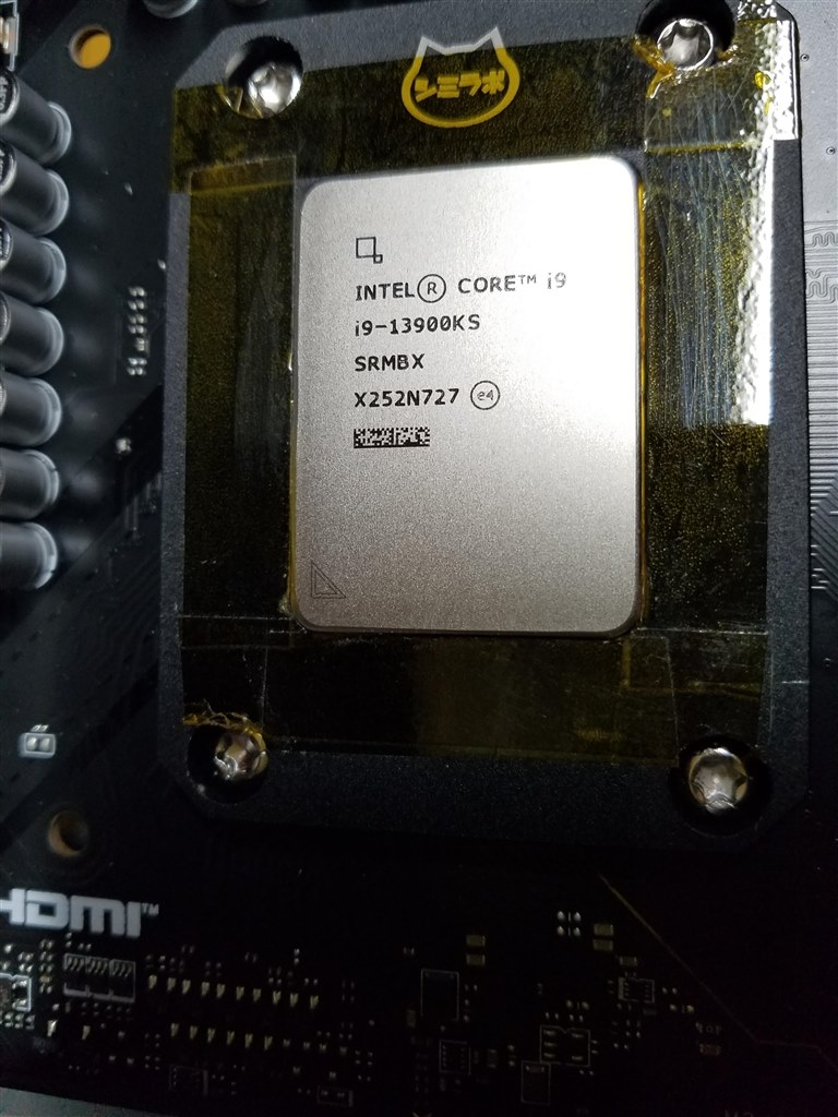 【中古】intel core i9 13900KS【殻割り・銅スプレッダー】 中古】intel core i9 13900KS【殻割り・銅スプレッダー】 ES版