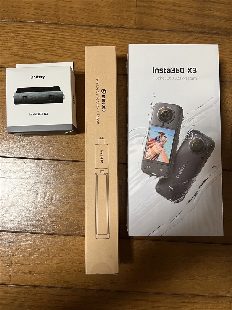 Insta360 x3 5点セット