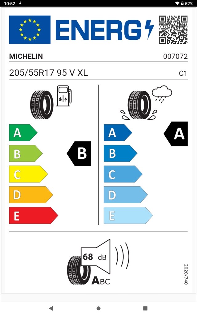 ミニバンにこのタイヤはいかがでしょうか？』 MICHELIN Primacy 4+ 205/55R17 95V XL のクチコミ掲示板 - 価格.com