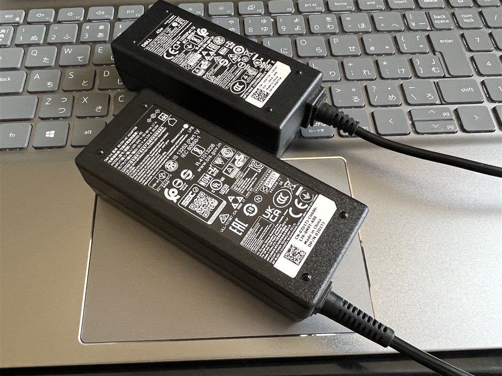 ACアダプター』 Dell Inspiron 15 Ryzen 5 5625U・8GBメモリ ACアダプター』 Dell Inspiron 15 Ryzen 5 5625U・8GBメモリ