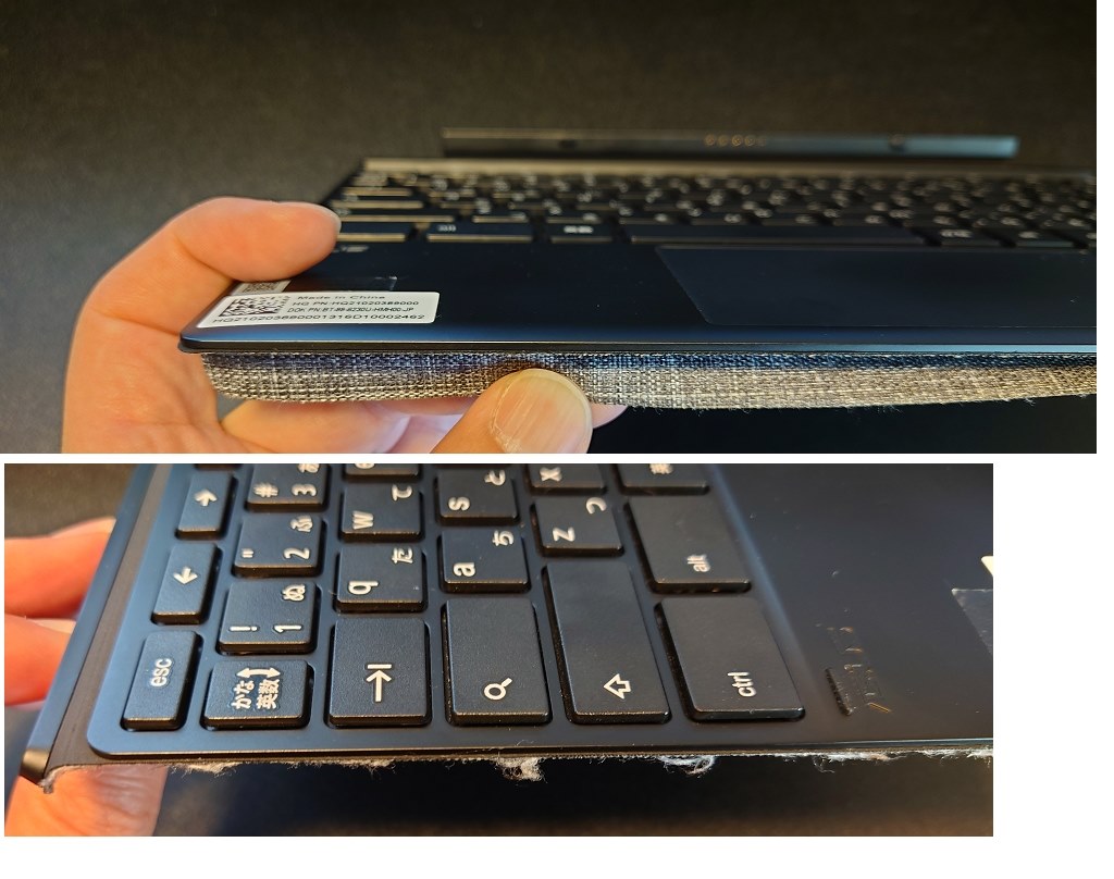 キーボードの背面カバーの浮き・毛羽立ち』 ASUS Chromebook Detachable CM3 CM3000DVA-HT0019  のクチコミ掲示板 - 価格.com