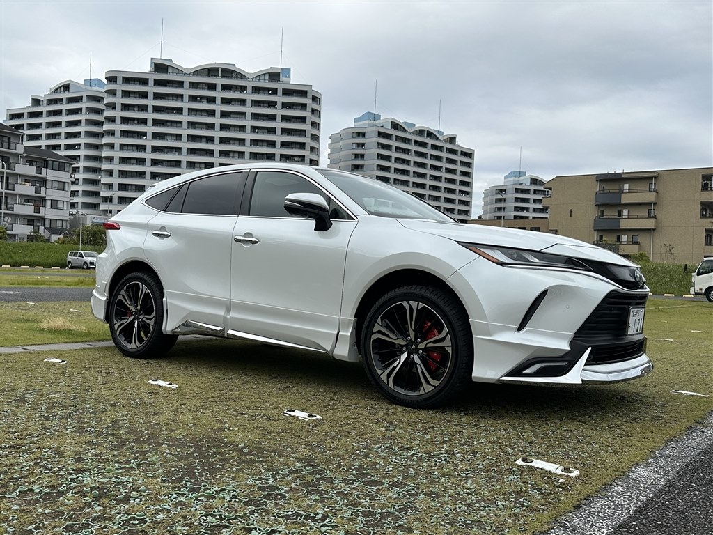 新品　左一式　ハリアー 80 モデリスタ　グランブレイズスタイル　219 サイド 新品 左一式 ハリアー 80 モデリスタ グランブレイズスタイル