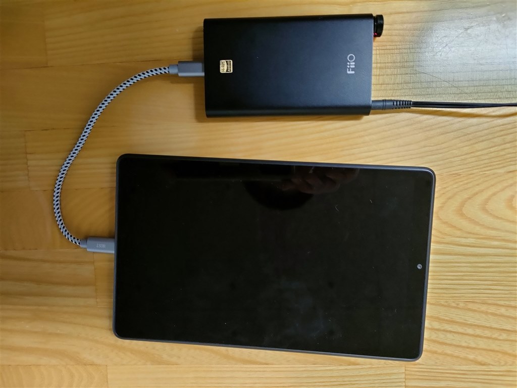 『NEC LAVIE T8 T0855（タブレット）との接続』 FiiO Q1 Mark II 