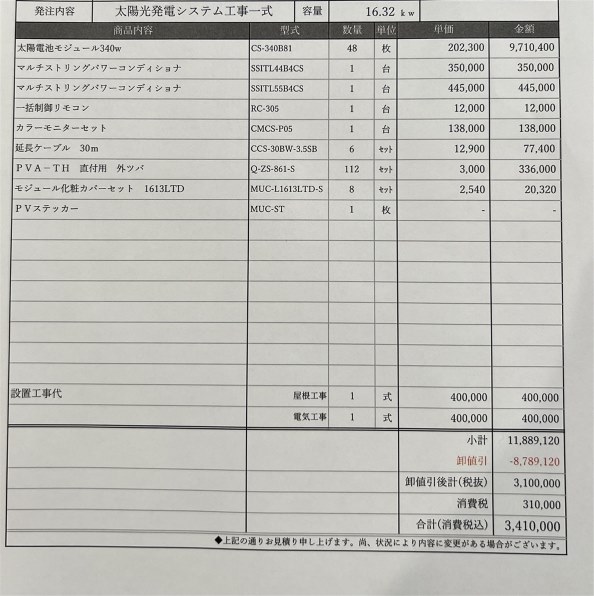 長州産業太陽光見積評価お願いします』 クチコミ掲示板 - 価格.com