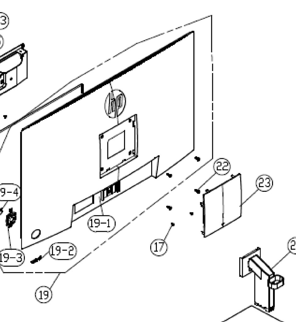 ディスプレー アーム』 HP HP V27ie G5 フルHD ディスプレイ 価格.com