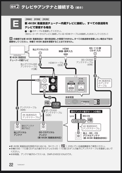 パナソニック 全自動ディーガ DMR-2X602 価格比較 - 価格.com