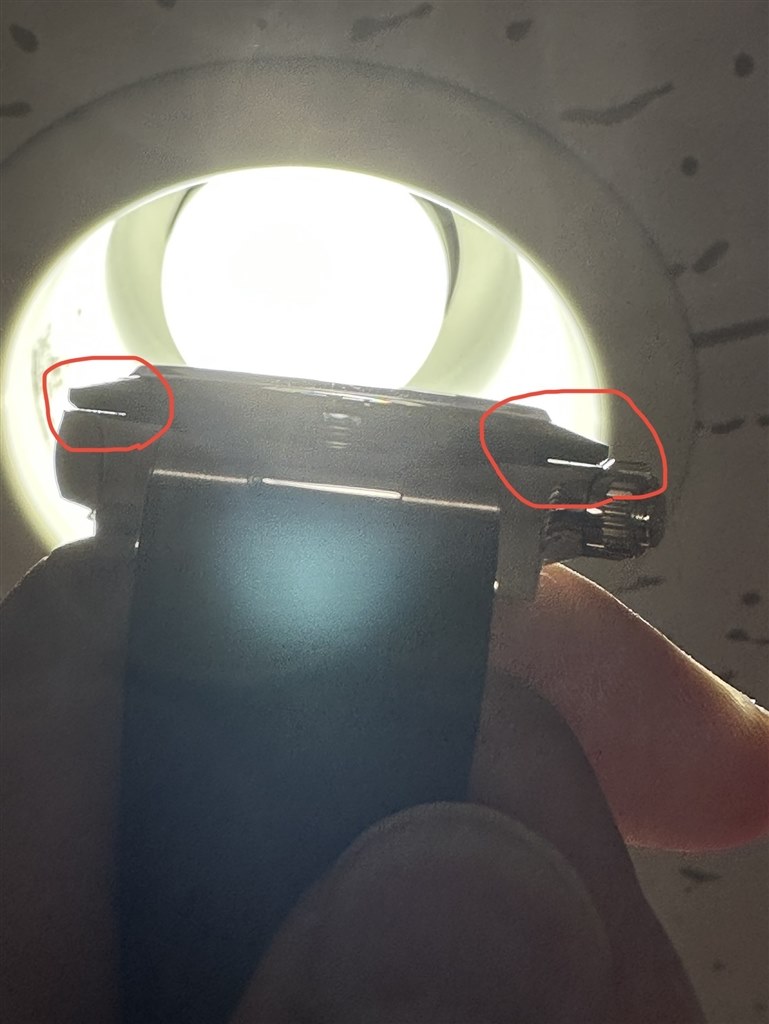 ケースとセラミックベゼルの隙間について』 ロレックス コスモグラフ