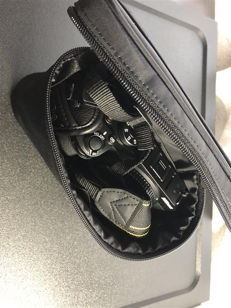 ご参考までに》無印良品ポーチ、ボディー用にいいじゃん！』 ニコン Z