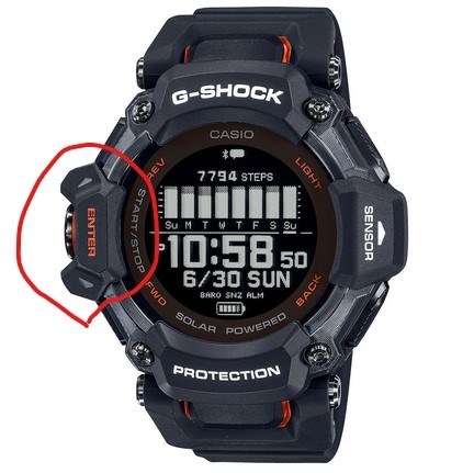 カシオ G-SHOCK ジー・スクワッド GBD-H2000-1AJR 価格比較 - 価格.com