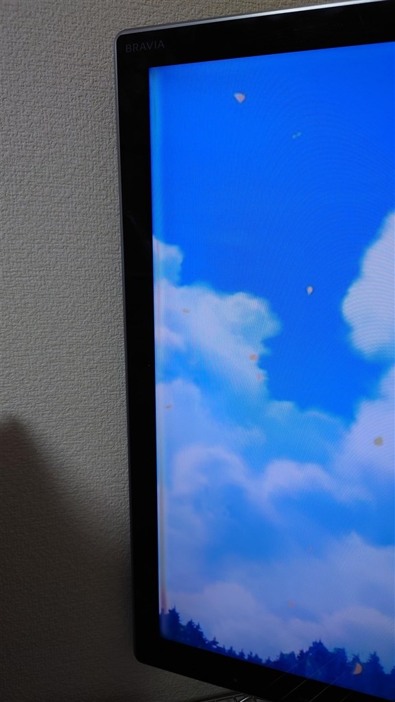 液晶表示部外周』 SONY BRAVIA KDL-40HX850 [40インチ] のクチコミ