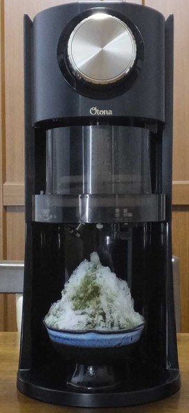 かき氷機【新品未使用】ドウシシャ 電動わた雪かき氷器 DSHH-20 ブラック