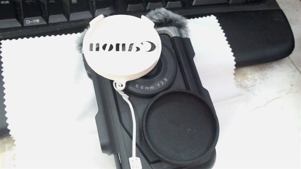 オリジナルレンズキャップ作ってみました』 CANON PowerShot V10 オリジナルレンズキャップ作ってみました』 CANON PowerShot V10