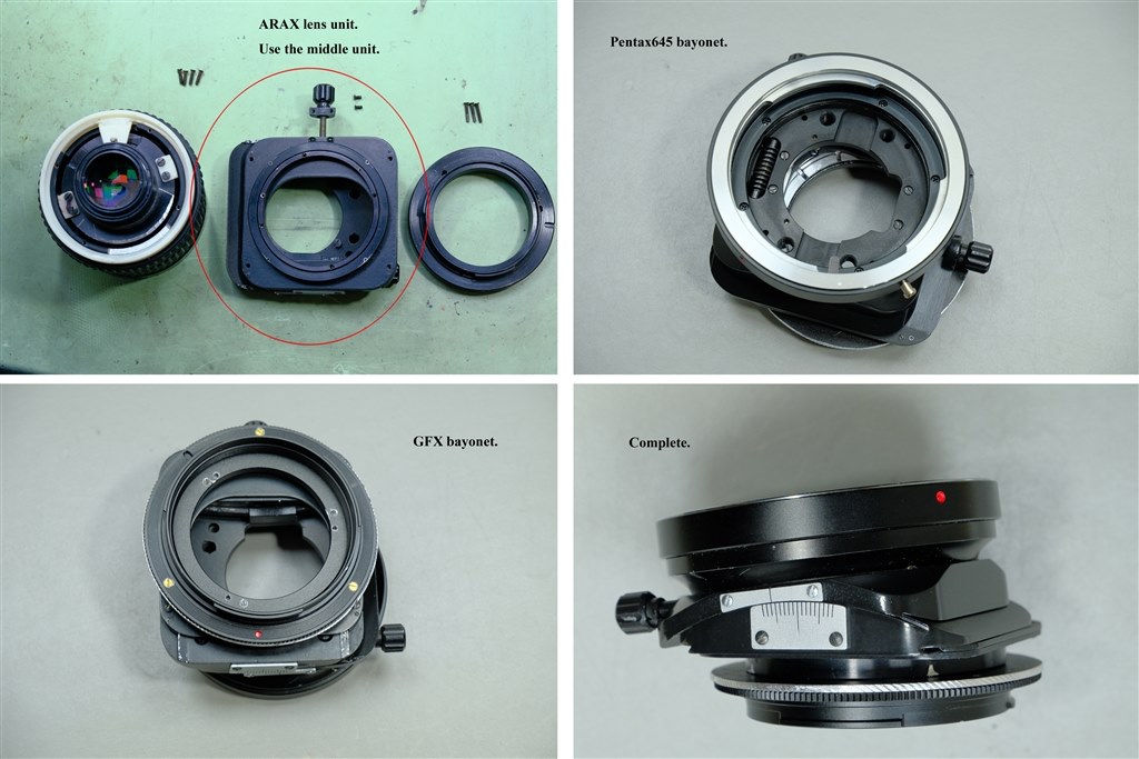 GFX用 T&Sアダプターの改造と試用結果 ティルト＆シフト撮影』 富士フイルム FUJIFILM GFX50S II ボディ のクチコミ掲示板 -  価格.com