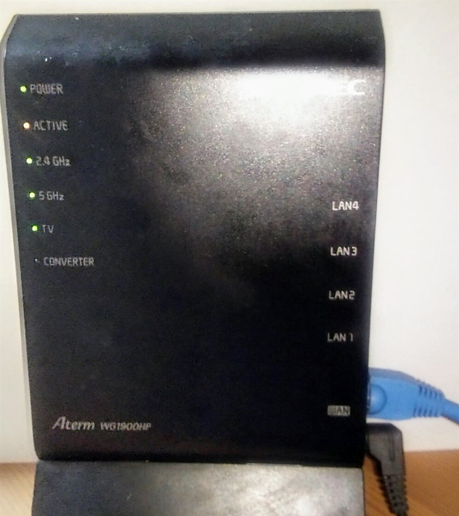 【新品】NEC 無線LAN ルーター PA-WG1900HP