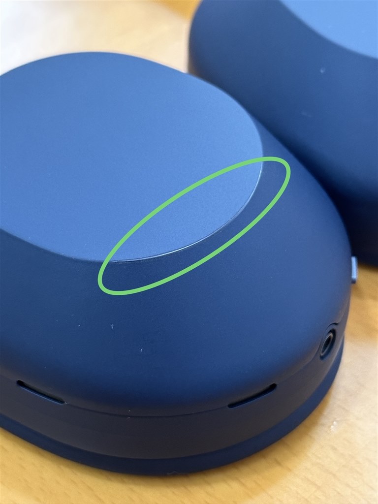 ハウジング部の塗装剥がれ』 SONY WH-1000XM5 BNT -Blue Note Tokyo