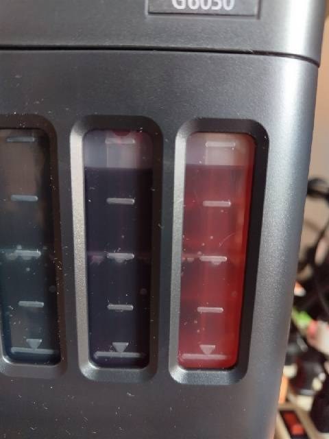 インクが最後まで入りきらない』 CANON G6030 のクチコミ掲示板 - 価格.com