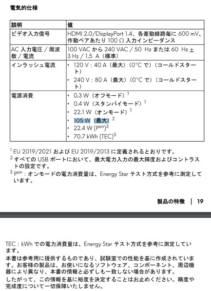 Dell Alienware AW2723DF [27インチ シルバーホワイト]投稿画像