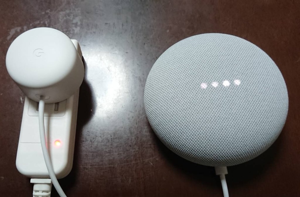 LED点灯しっぱなし、反応せず』 Google Google Nest Mini のクチコミ