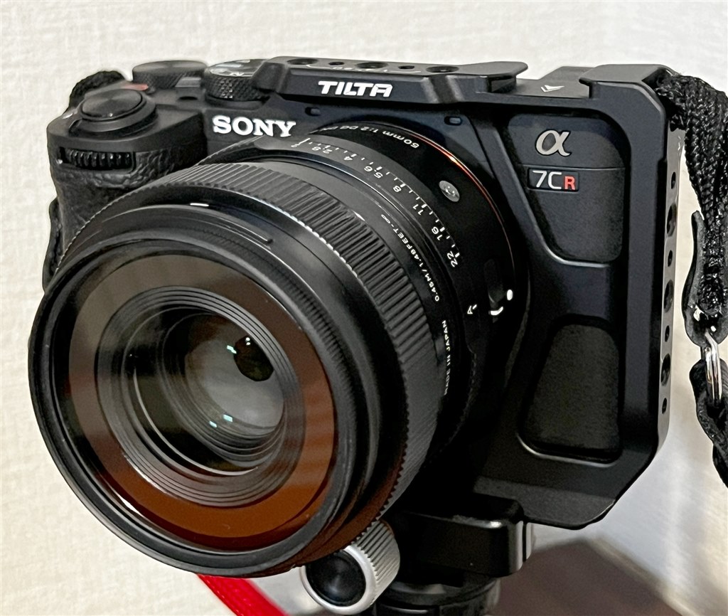 カメラケージと単焦点レンズ』 SONY α7CR ILCE-7CR ボディ のクチコミ