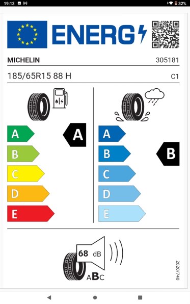 MICHELIN Primacy 4 225/50R18 95V (TOY) DT RP 価格比較 - 価格