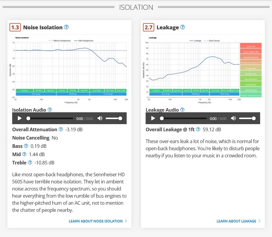 遮音性について』 ゼンハイザー HD 560S のクチコミ掲示板 - 価格.com