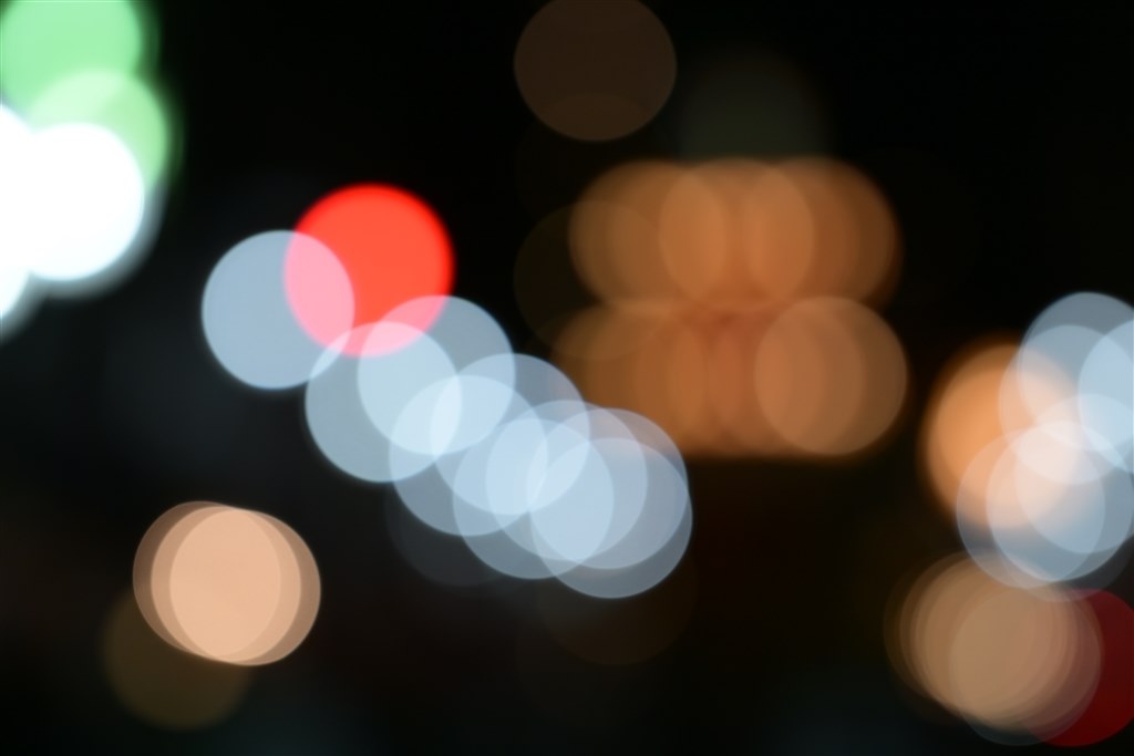 夜景での玉ボケを撮ってみました』 ニコン NIKKOR Z 135mm f/1.8 S