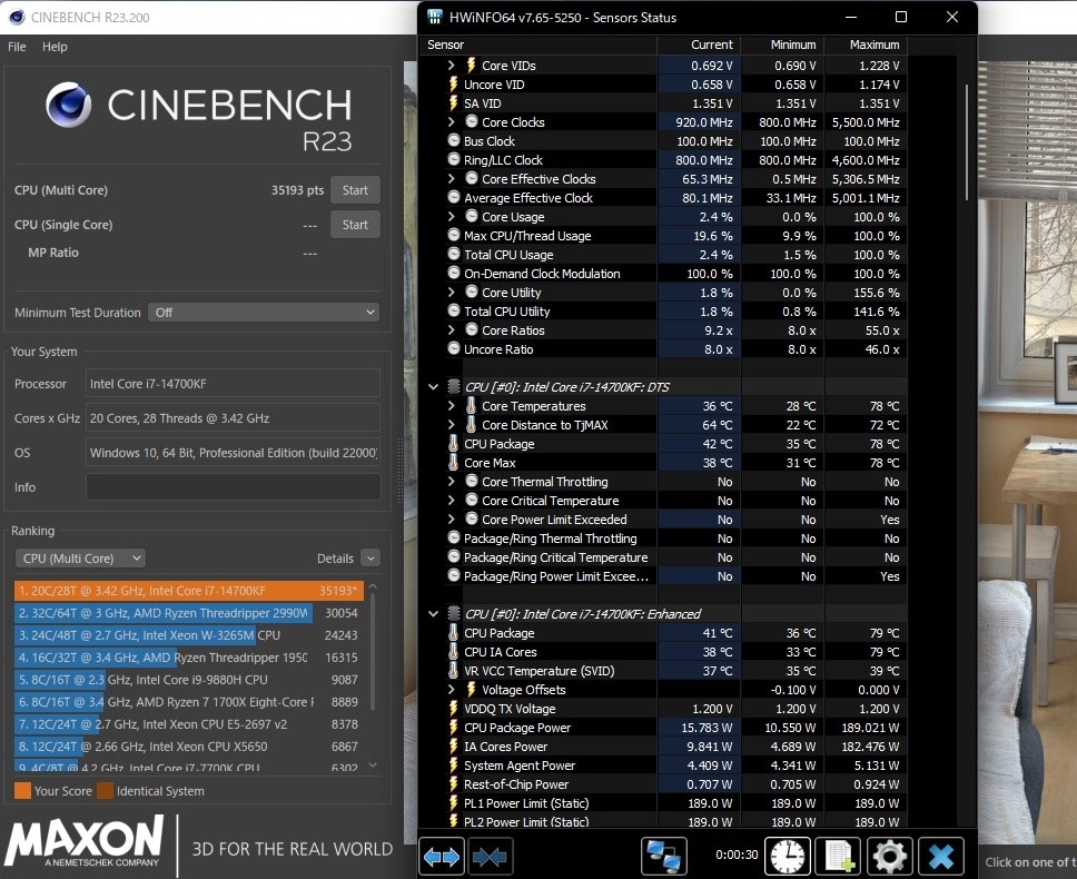 14700KF 紹介』 インテル Core i7 14700KF BOX のクチコミ掲示板