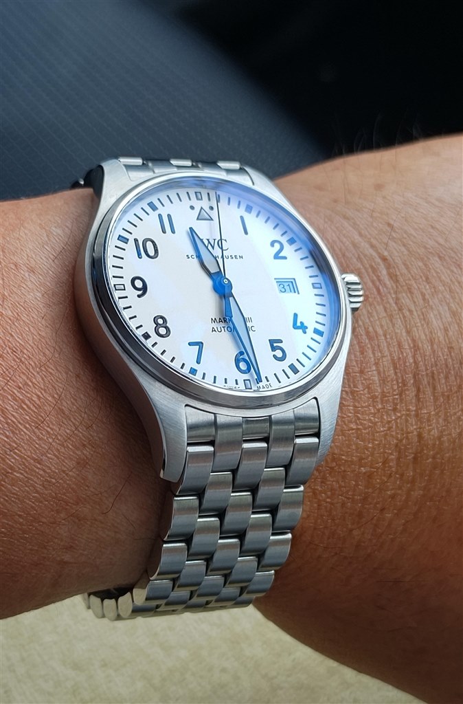 iwc マーク18 純正 ブレスレット mark18 IWCのパイロット・ウォッチ